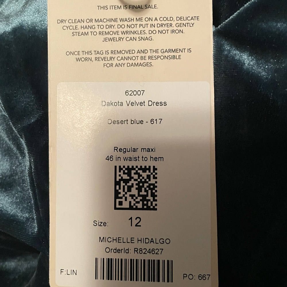 Revelry Dakota Desert Blue size 12